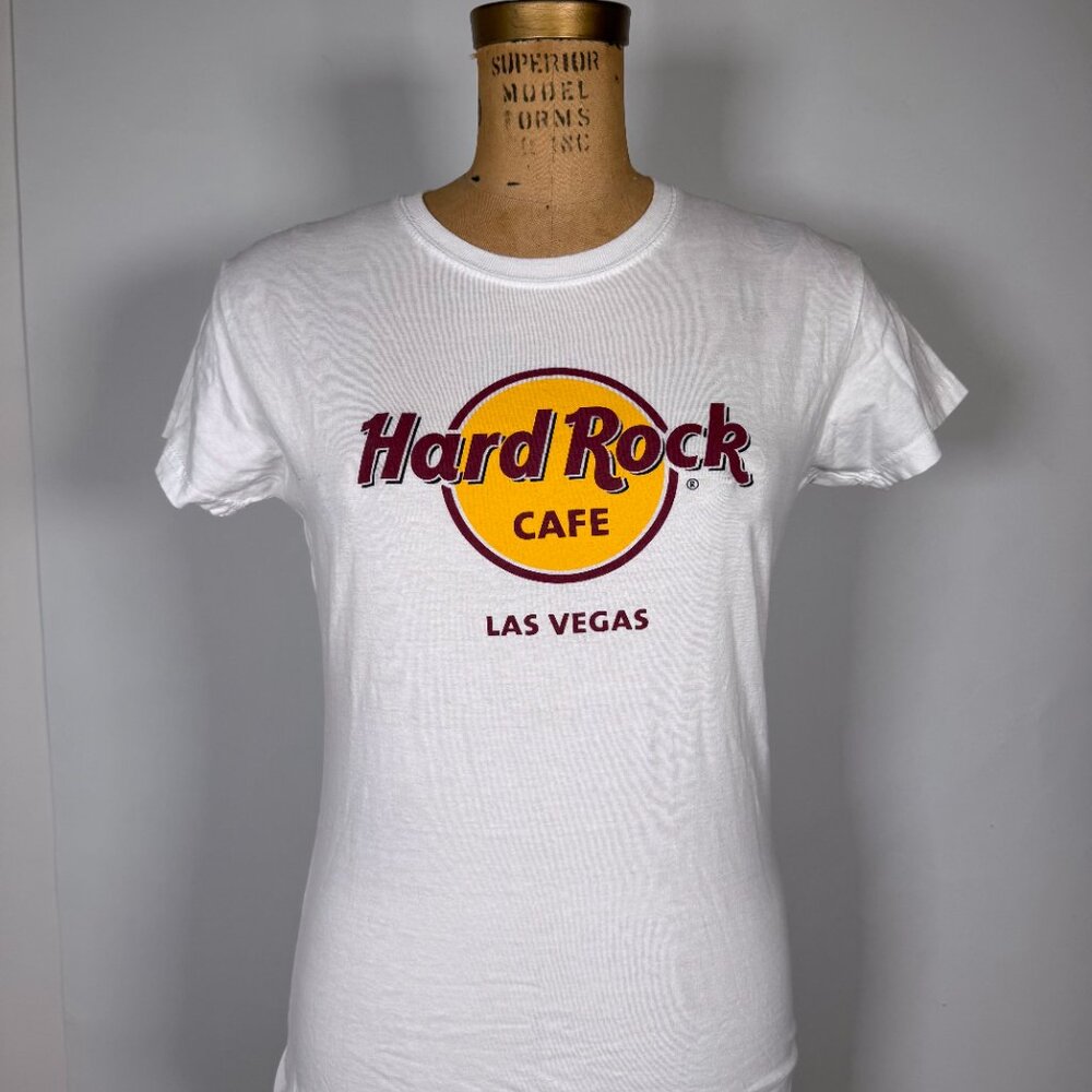 Y2K Hard Rock Cafe Las Vegas White T-Shirt